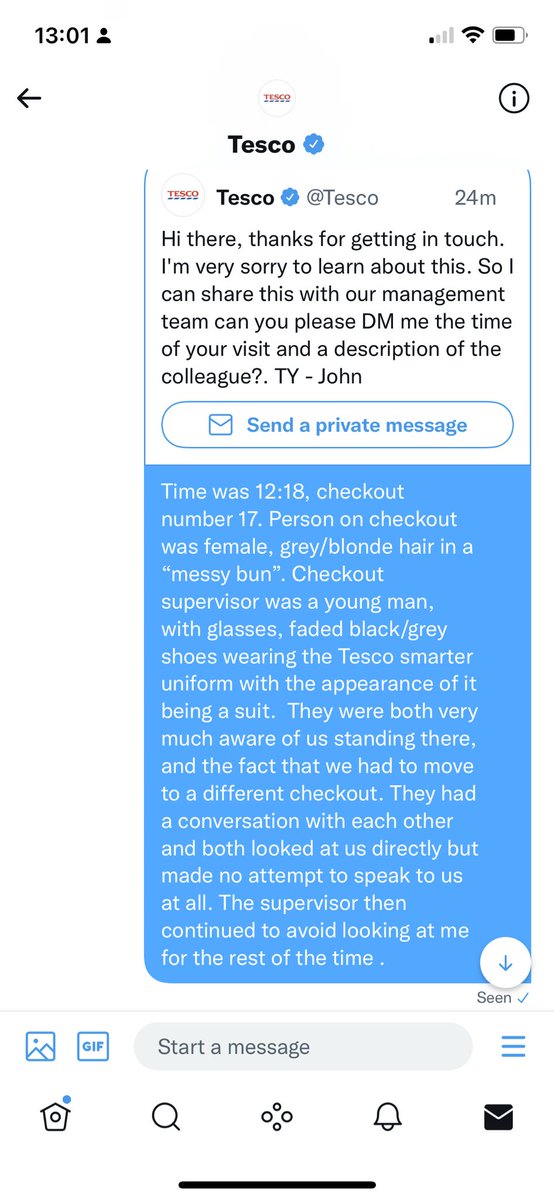 Pollie1's tweet photo. @Tesco I have replied via DM. https://t.co/xu6ugp8BN7