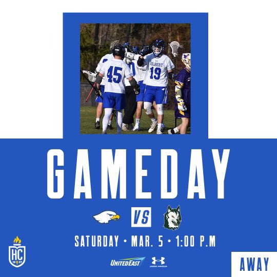 Game #2 
The <a href="/hilbertcollege/">Hilbert College</a> Hawks travel to Keuka Lake, NY for a mid-day contest against @keuka_mlax. 

📍Keuka College
🕛 1:00 PM Face-off 

#lacrosse #hilbertCollege #NCAAD3 #collegeLacrosse #Education #hilbertLacrosse #studentathletes #dirtybirds