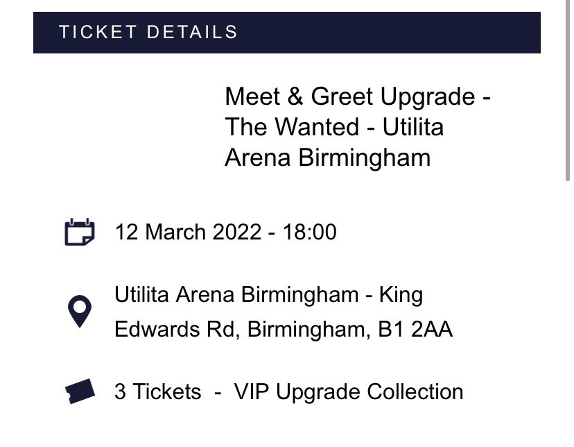 _emmagx's tweet photo. @thewanted see you next Saturday😋🥳 https://t.co/zPdxVPTDHC