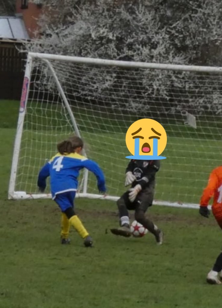 MrsLD10's tweet photo. When you end you goal drought on a quick megs of the keeper 😎
#grassrootsfootball #Grassroots #football #NottsFA #goals #GoalOfTheDay https://t.co/peRIaJTeLp