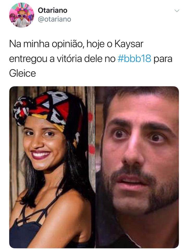 bonanidoug's tweet photo. Uma das melhores edições da vidaa, e bbb22 nadinha! Saudades caraco! 🤣♥️
#BBB22 #BBB18 #Kaysar #Gleice https://t.co/jo3P3zdVVy