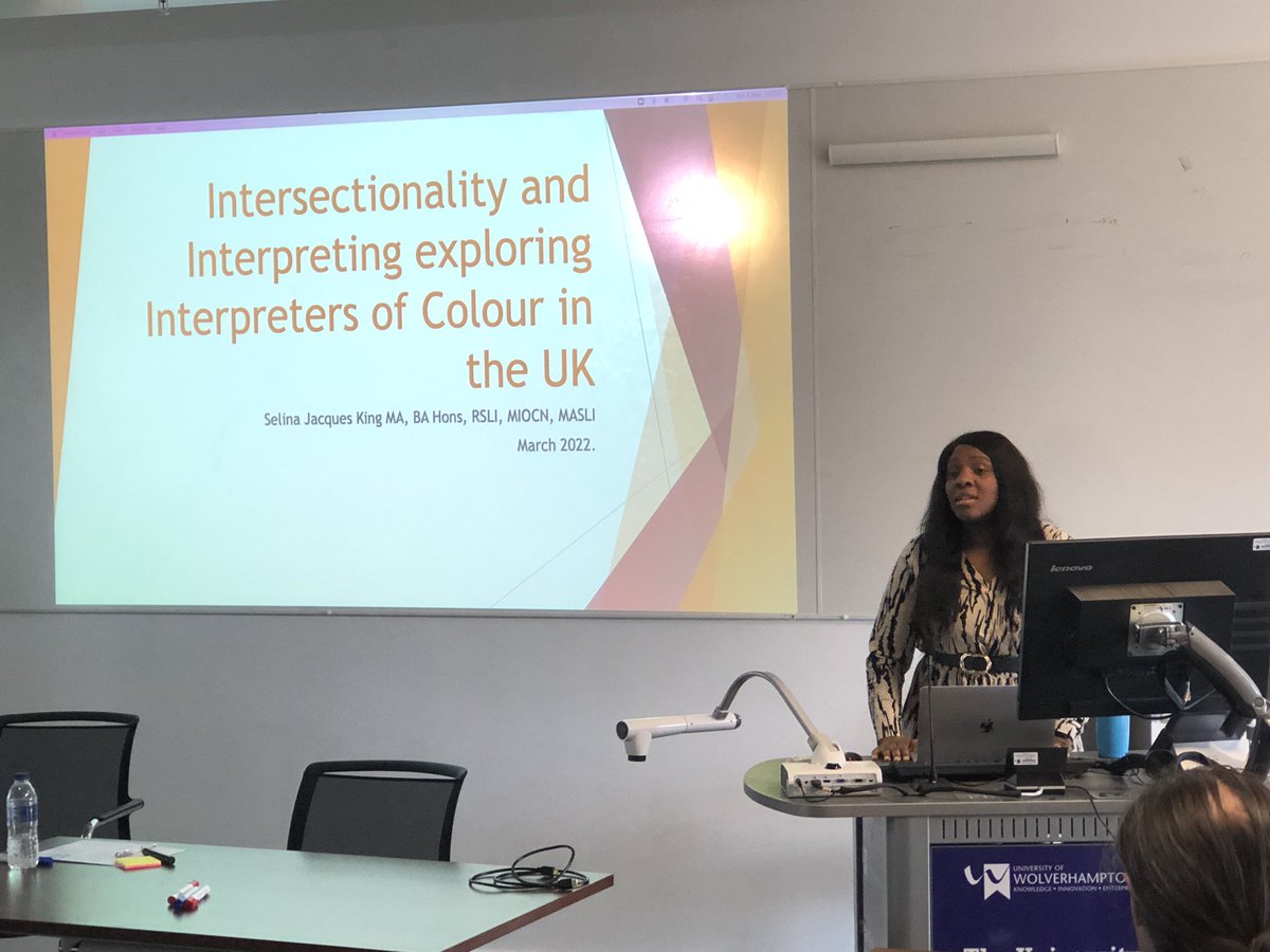 frostinator's tweet photo. @wlv_uni @ASLIuk excellent networking session at the West Midlands event today. Excellent  presentation by Selina on intersectionality #nailedit #asliwestmids #intersectionality #research #networking #cpd #professionalsatwork https://t.co/17UUSiUVo5