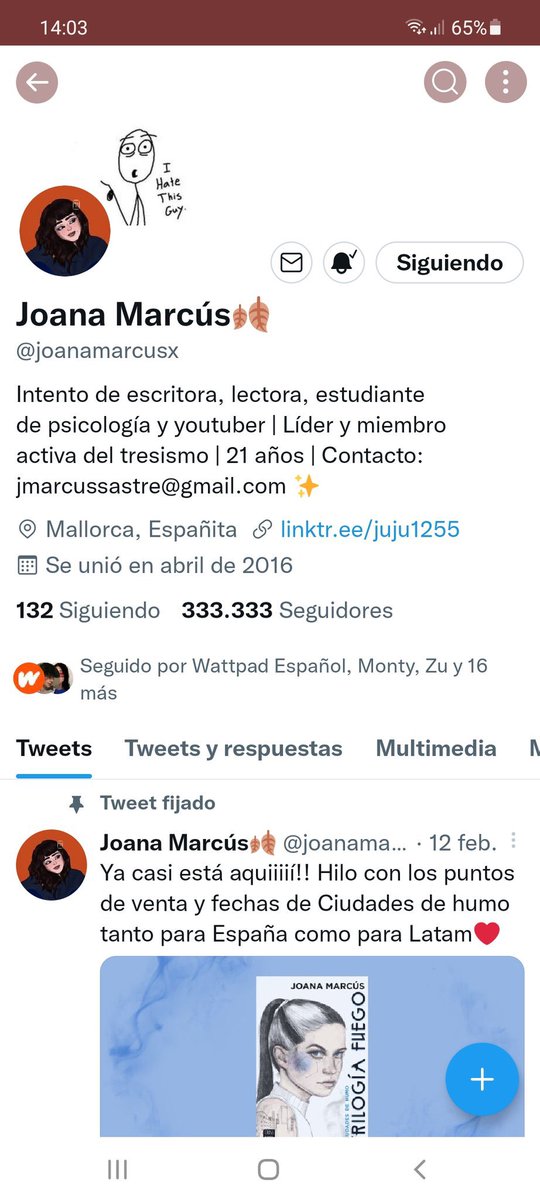 joanamarcusx's tweet photo. POR FIN 333.333 AAAAAA ME MUERO

Gracias por las capturas carinyets❤️ https://t.co/v1GqBVuxOn