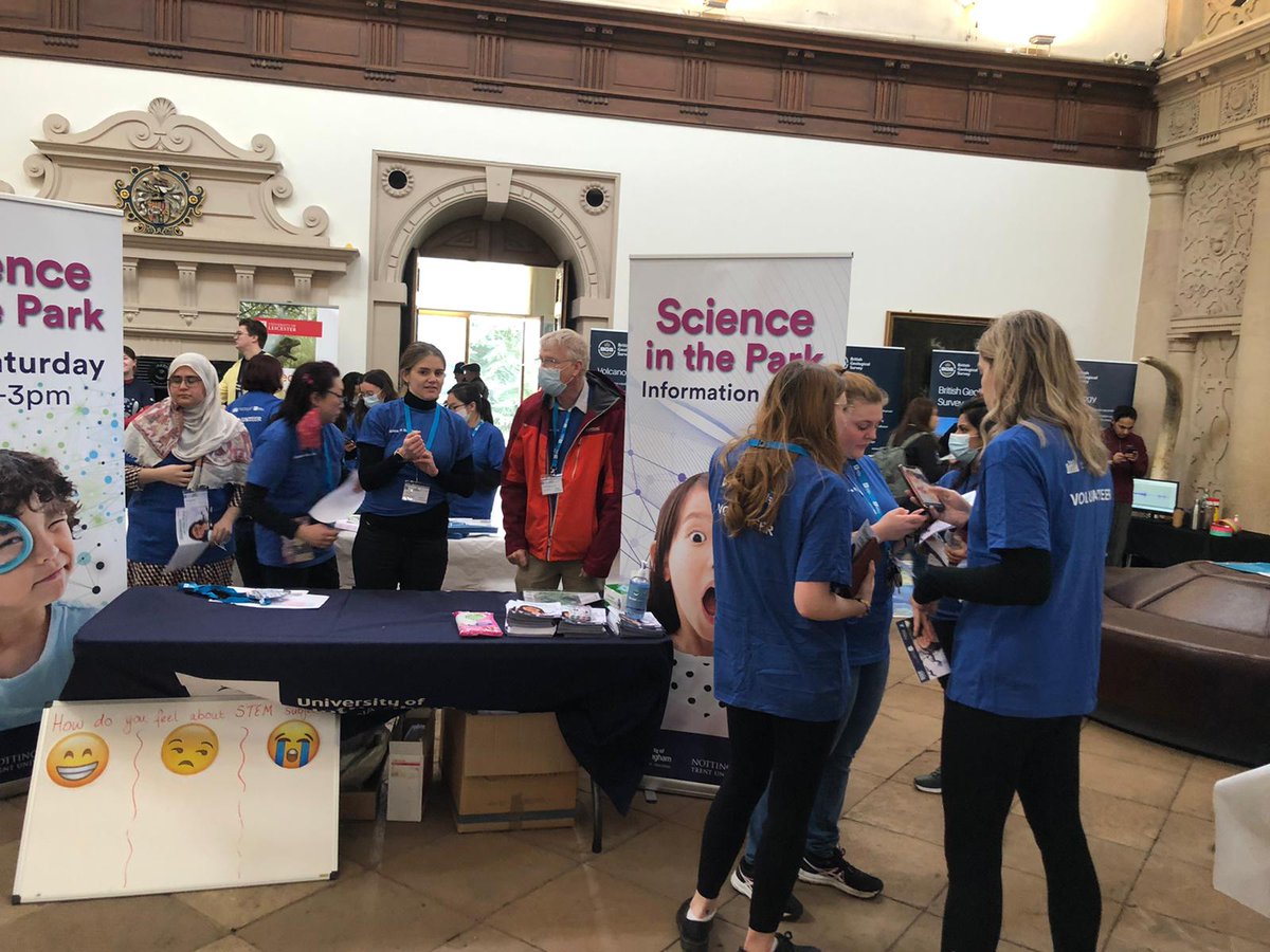 BritGeoSurvey's tweet photo. Come and see us at #ScienceInThePark @WollatonHall today! We're explaining earthquakes and doing some cool experiments! https://t.co/YXmYZM5rDB