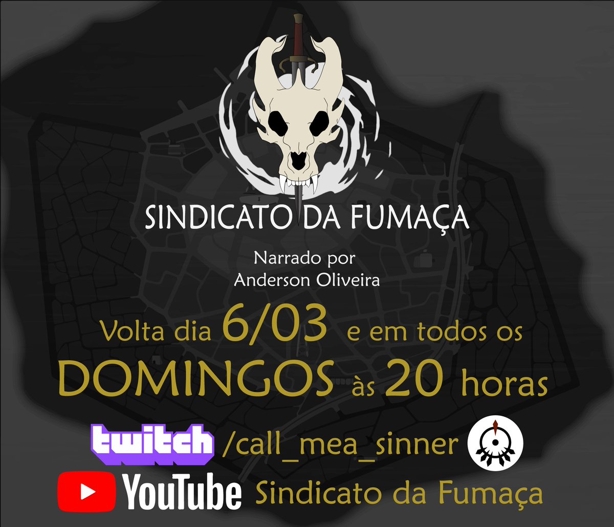 _Callmeasinner's tweet photo. A guerra civil faz com que a cidade caia em puro caos e anarquia, os heróis, no meio da cidade, precisam sobreviver a violência entre os revolucionários e as forças armadas.

#dnd #sindicatodafumaca #TTRPGs #live https://t.co/xX7Q2Ojp1x