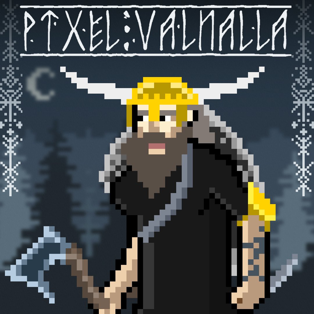 xriznyx's tweet photo. @PixValhalla is gaining momentum in #solana and they have planned for a animated TV series in Q2 2022. Gen1 collection will be released soon and the WL is currently open. https://t.co/b7Qq7iBd3P
