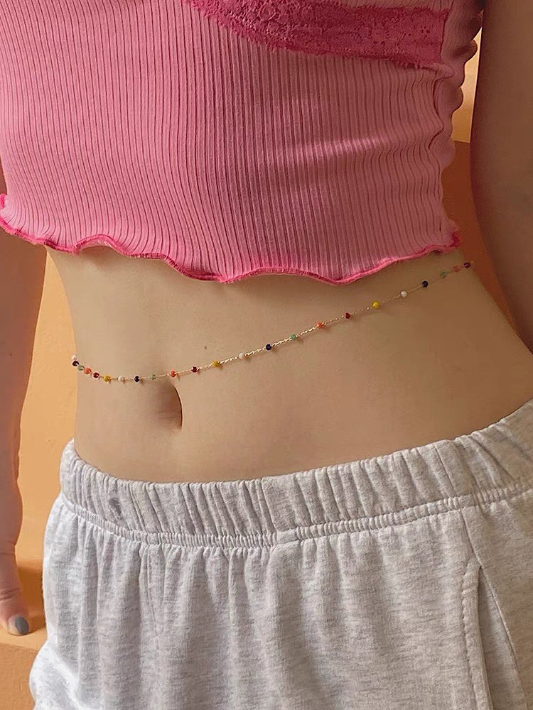 sibratoo's tweet photo. มาอีกสักรอบกับ waist chain รอบนี้มีมาให้เลือกกัน 4 แบบไปเลยคัดมาเเต่แบบสวยๆ เอาไปเเมทช์กับเอวลอยหรือบิกินีก็น่ารักคั้บบ เส้นละ 99 บาทใครไม่ชอบคล้องเอวก็เปลี่ยนไปเป็นสร้อยคอหรือว่าเข็มขัดก็ได้เเซ่บๆ ต้องมีแล้วมั้ยปังขนาดนี้! https://t.co/TacCpNO7Ex