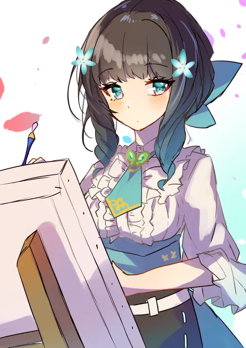 アトリちゃん!🖌✨

#パズドラワンドロ 