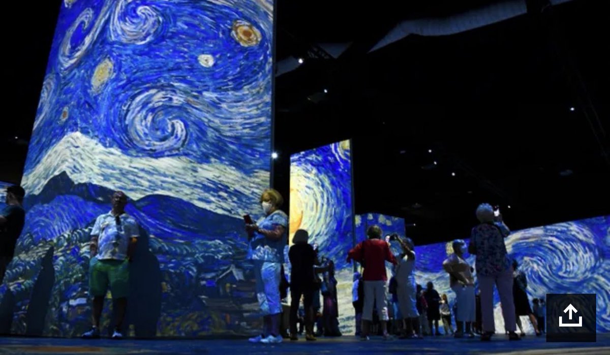 tbenderphoto1's tweet photo. #HTPhotoGallery #PHOTOS #Sarasota
#BeyondVanGogh The all Immersive Experience is now Open in #Sarasota
#ImmersiveArt #VanGogh #BeyondVanGoghSarasota #paintings #StarryNight comes to life! All set to a beautiful #symphonic score! ππΌππΌβΊοΈ
https://t.co/nAuo6GMnT4
#News #HTNow βΊοΈ https://t.co/Eu4y3J0ZrS