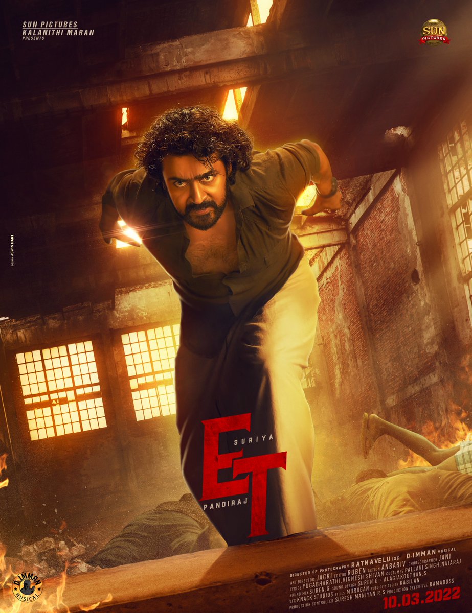 iammoviebuff007's tweet photo. #EtharkkumThunindhavan - excellent fanmade..💥🔥 just 4 days to go for the film..🌟 #Suriya's previous Outing #JaiBhim had an excellent emotional connect with the audiences..👌 The sentiment Scenes looks promising in #ET too &amp; it's a @pandiraj_dir's strong zone..✌️ Let's see..🔥 https://t.co/rlfbxotpbd