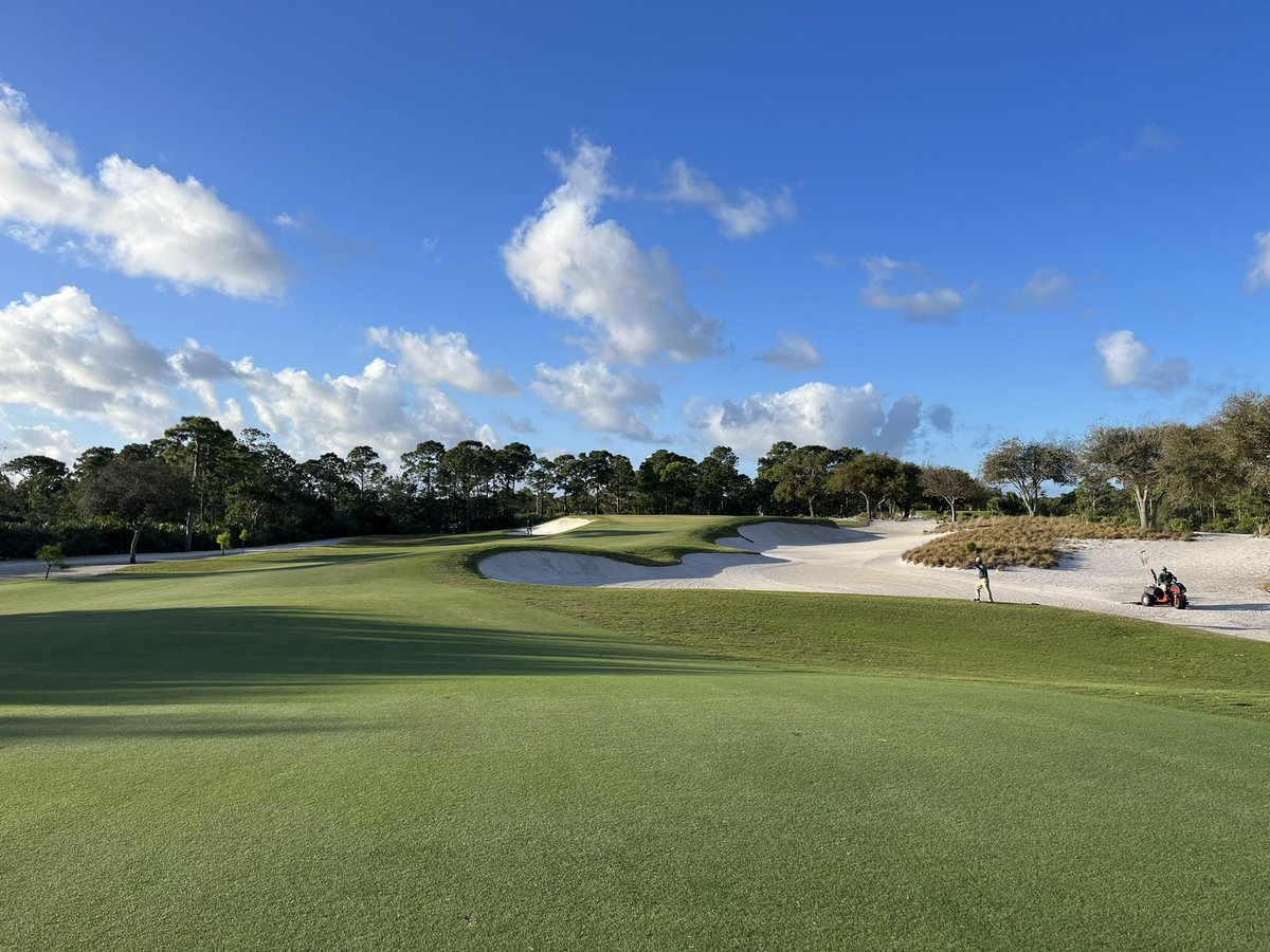 Final day of our Men’s Member/Guest tournament, and the team has knocked it out of the park. Should be pretty sporty out there today!