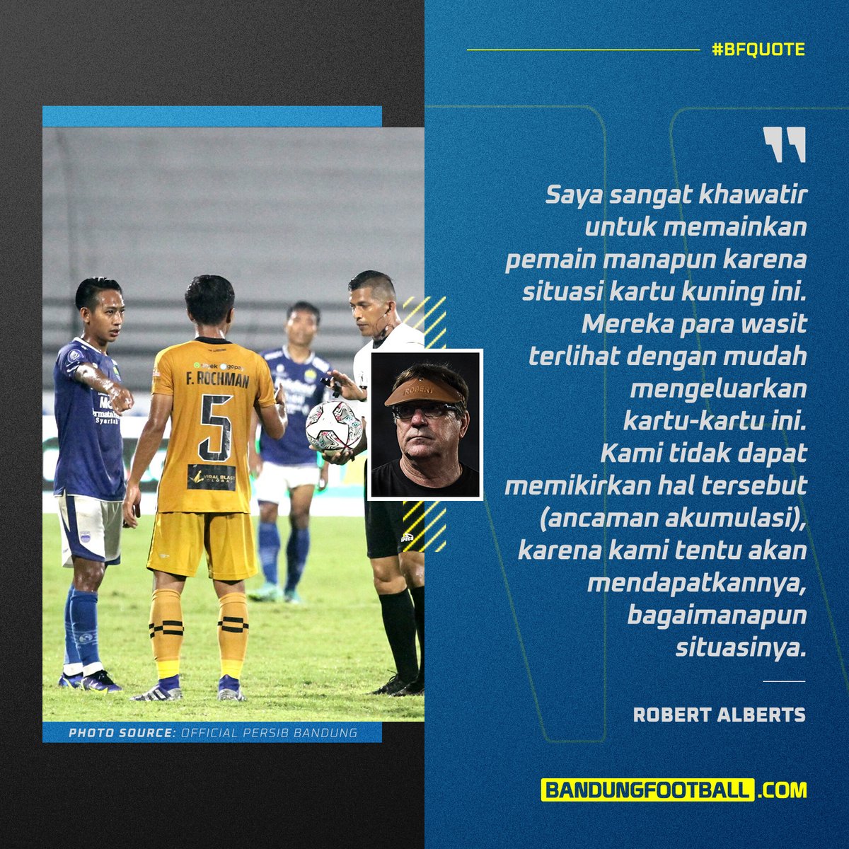 bandungfootball's tweet photo. Pada akhirnya, ketakutan ini akan sedikit dilawan. Henhen - Klok - Frets - DDS yang terancam akumulasi lawan Arema selanjutnya, diturunkan malam ini. Main rapih, usahakan jangan buat pelanggaran yang tidak perlu!

#BFQuote #PersibDay #Persib #PersibBandung #BandungFootball #BFCOM https://t.co/cLVdrrzKB0