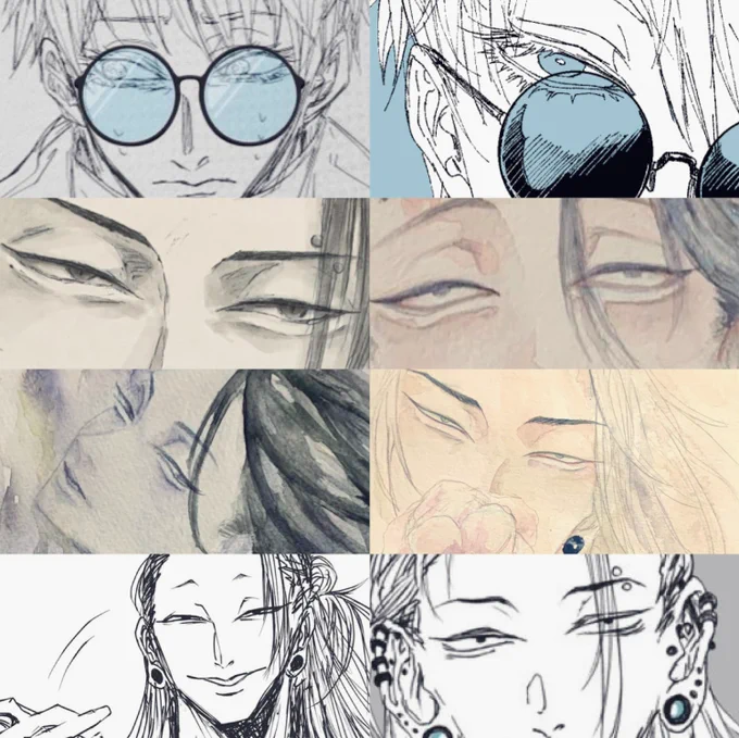 #目だけでフォロワーさんを惚れさせる
気に入って下さる方いたら嬉しいなぁ☺
まつげフェチで蛇顔が好きなのでこんな感じです 