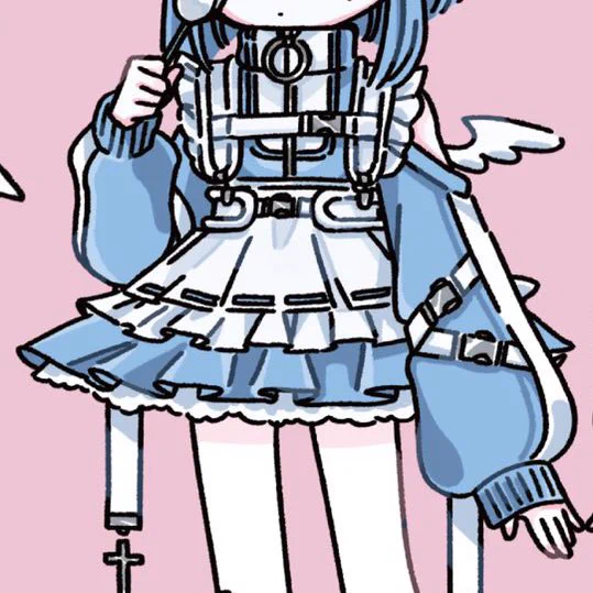 僕の描くフリルハーネス本当にかわいいのでどうにか立体化できませんか?リュックでもいいです(????) 