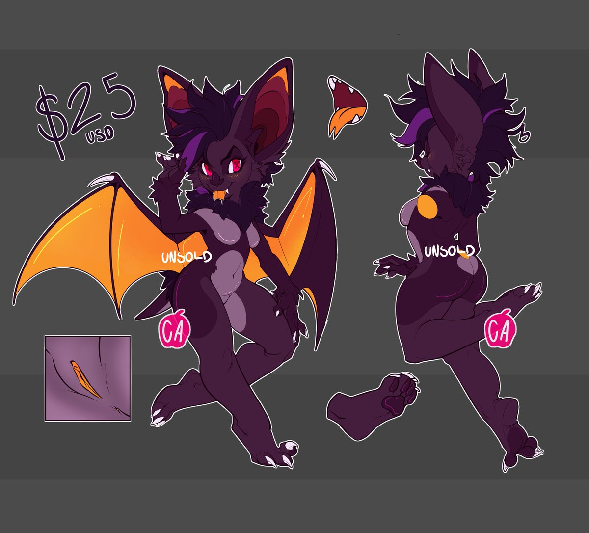 ChunkyAppleNSFW's tweet photo. #25 USD !
Gender change &amp; Additional NSFW references +$5 ea

Base by Vani on FA

#NSFW #Furry #anthro #NSFWFurry #furryartist #furrtadopts #adoptable #adopt_me #adopts https://t.co/YCtVG568Zu