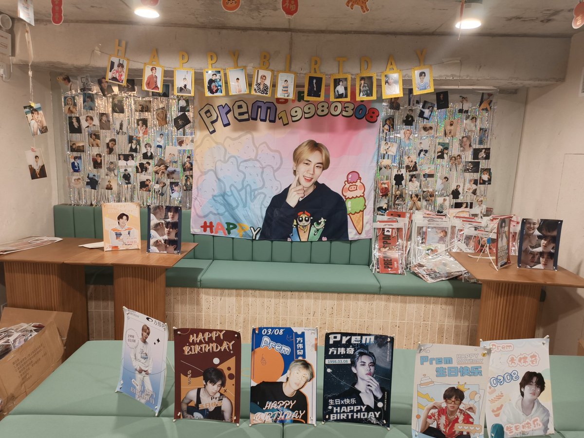 qing_cherry517's tweet photo. Part2: fanmeeting in the Cafe 
Address:866 North Suzhou Road，Shanghai, China
#บุ๋นเปรม
＃Prem_space
＃Bounprem
@Prem_space
@premspace_th 
@mookkpim https://t.co/4Ay4Kji7LE
