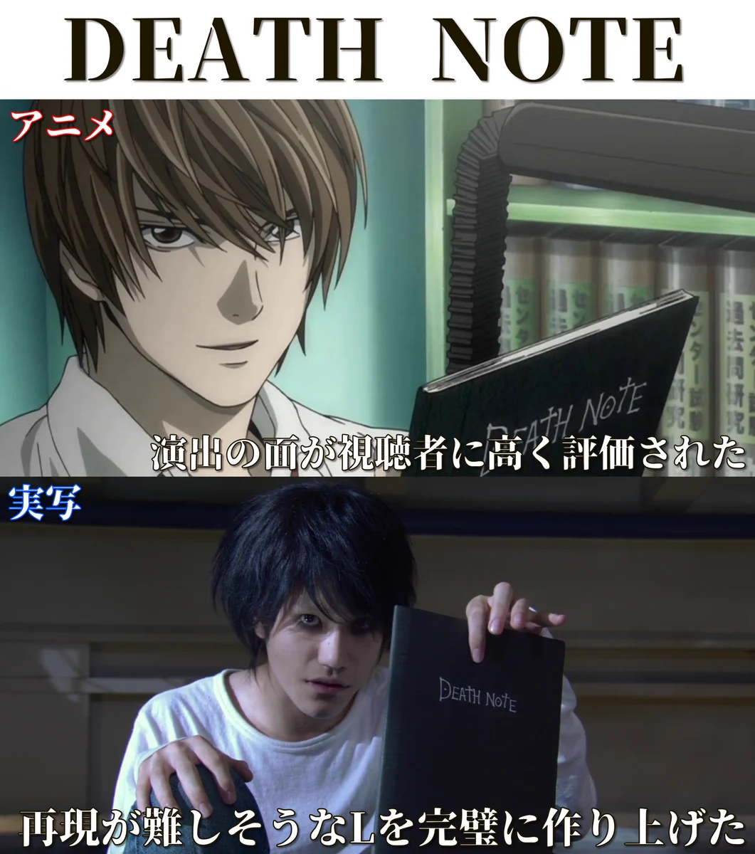 両方面白い？アニメ化と実写化の両方を成功させた作品まとめ！