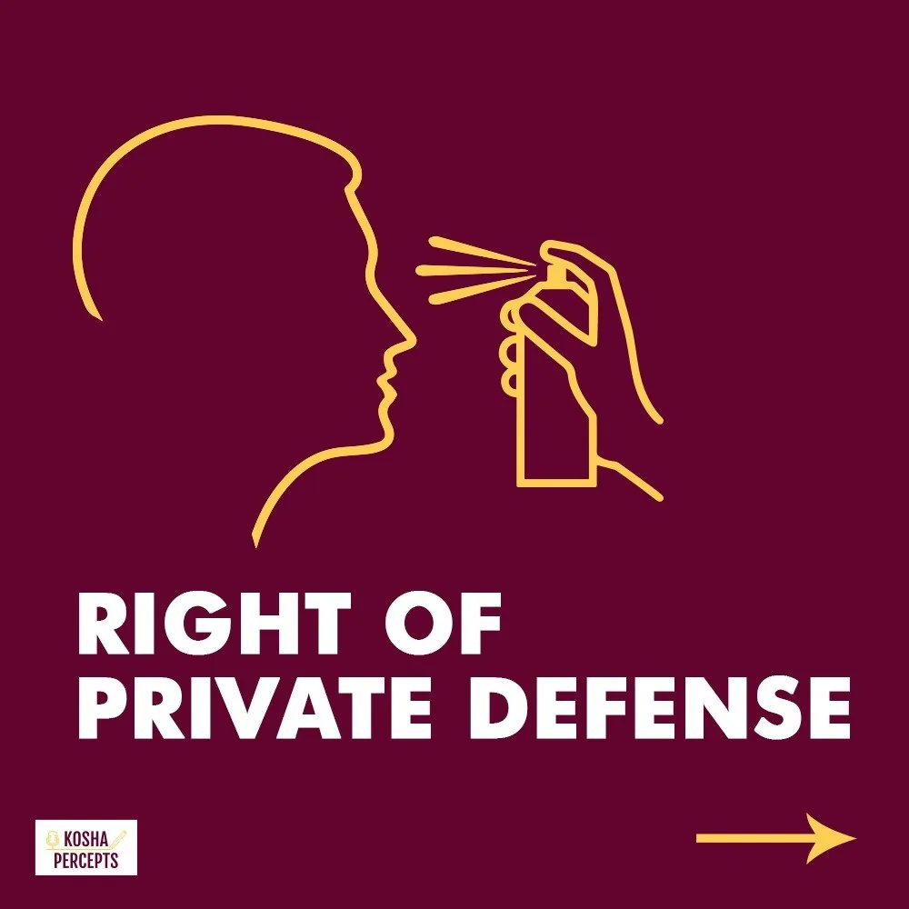 KPercepts's tweet photo. Women's Day Series

#KnowYourRights

The right of private defense is a fundamental right and is absolutely necessary for the protection of one's life, liberty and property.
Every member of the society can claim this right. 
#womensdayweek2022
#defense #rightofprivatedefence https://t.co/HNJr0ecjf4