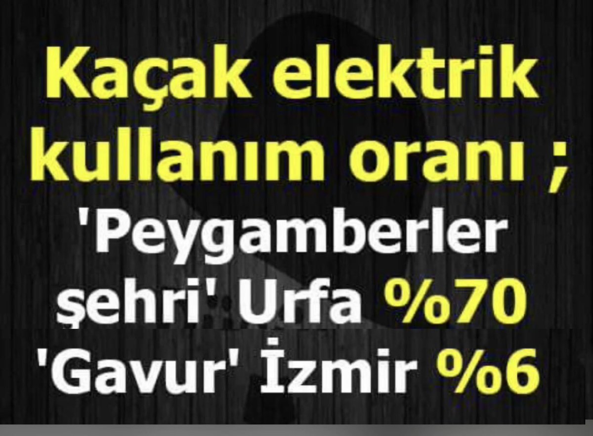 Barbaros Şansal'ı Peygamberler Şehri Urfa'ya sokamayan Urfalı kardeşlerim
Bu hassasiyetinizi kaçak elektirik kullanımında gösterseniz . 

 #MHPileAKP #Tayyip 
Başörtülü Alkollü İçkili 5 Lt ucuz 
Bekir Pakdemirli Mekan Hep 50 Fiyat