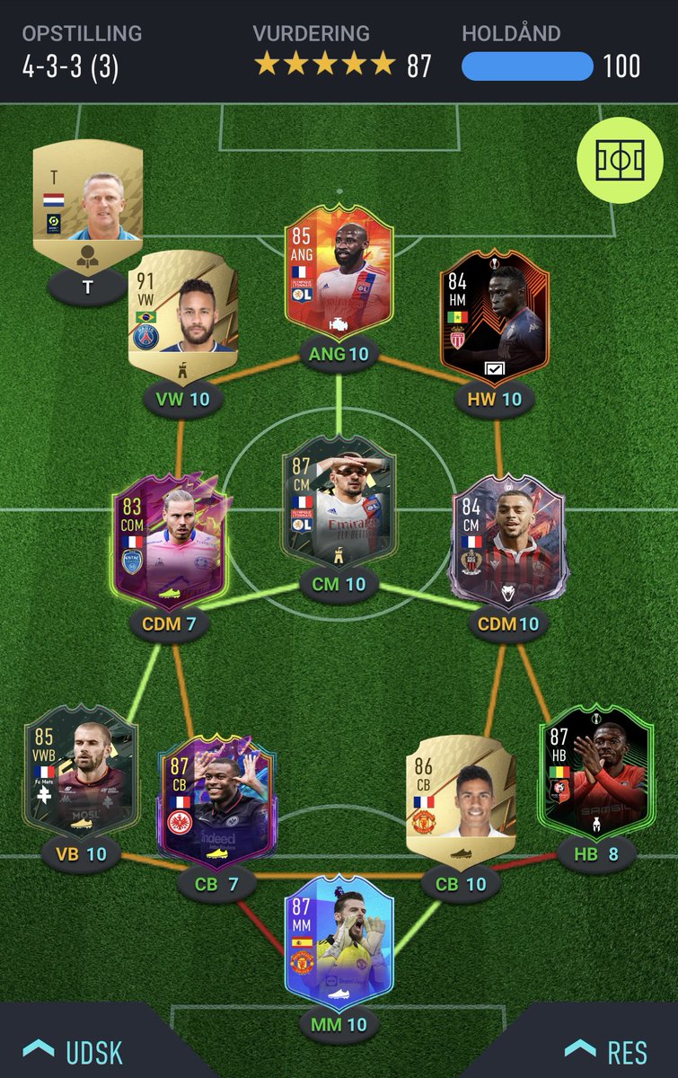 T0astyF's tweet photo. @MatEmge Kører neymar på ang ingame ellers ikke så meget andet jeg ændrer men kunne godt bruge lidt hjælp https://t.co/dstwQD0njB