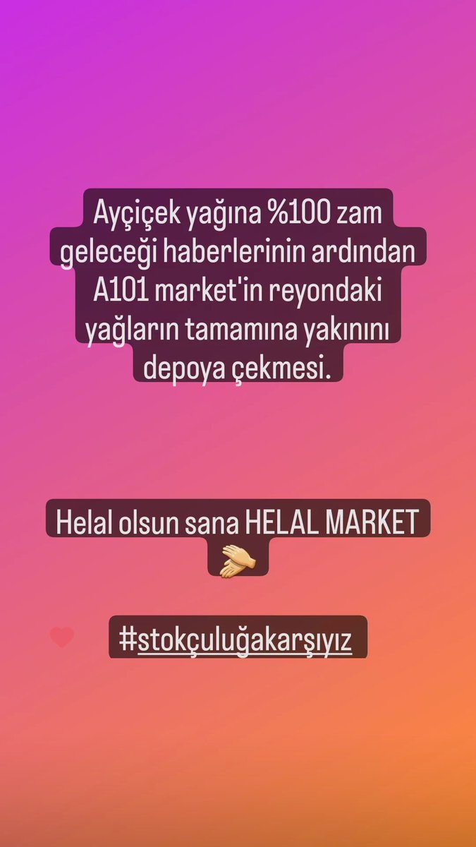Bu halk salak değil 
#a101boykot
#aycicekyağı 
#toptweet