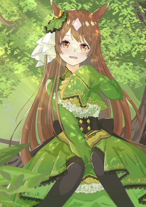 サトノダイヤモンド(ウマ娘) 「ダイヤちゃん描きました