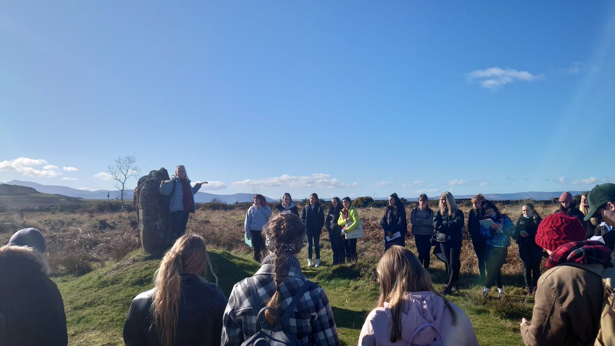 Dr F reveals the secrets of Blackpark Stone (possibly originally but not now) Circle...