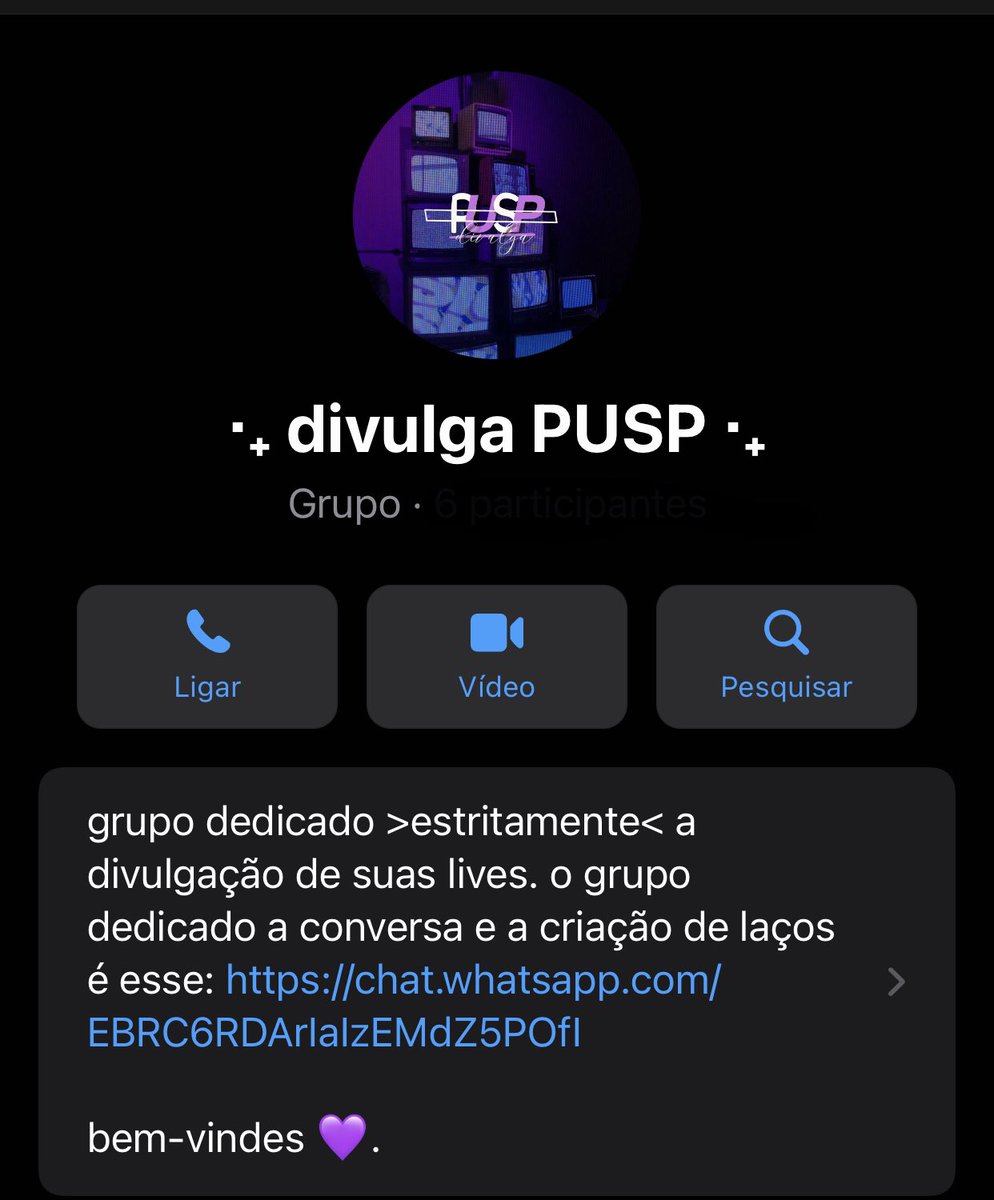 projctsus's tweet photo. por isso, criei dois grupos no WhatsApp para o projeto. o primeiro (https://t.co/5rRbJ44rkf) é para streamers pequenos fazerem amizades, se conhecerem etc. já o segundo (https://t.co/o7M9Y7ftHv) é estritamente para a divulgação das lives e outros conteúdos. https://t.co/A4VV9q48WV