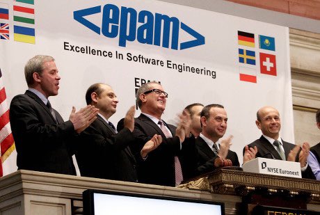 franakviacorka's tweet photo. The largest IT-company with Belarusian roots EPAM ($14bn market cap) voiced full support for Ukraine's people, called for immediate end to the Russian invasion, announced the end of contracts with Russian clients, and commited additiional $100 million of aid. https://t.co/FGjZ0QDCoc