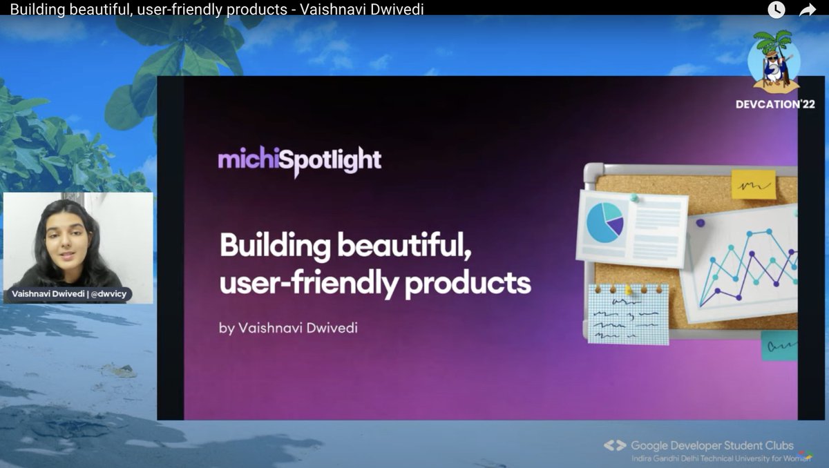 yet another session on UI/UX design with a shiny new name. thank you for having me @GDSC_IGDTUW 

link in replies 👇⚡️