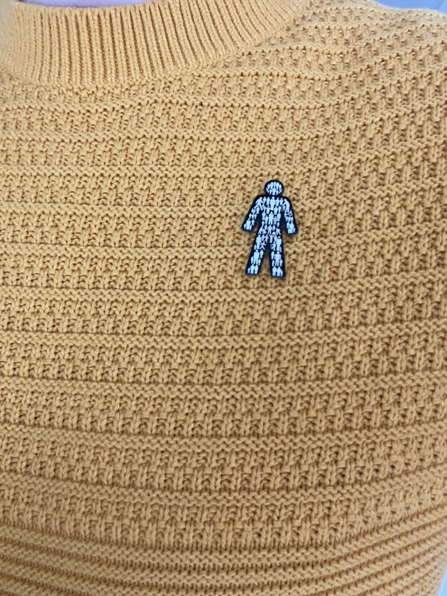 MscChris's tweet photo. Love wearing my man of men pin badge. Every time I wear it someone asks what it means @ProstateUK #manofmen https://t.co/iK6XT9B0g4