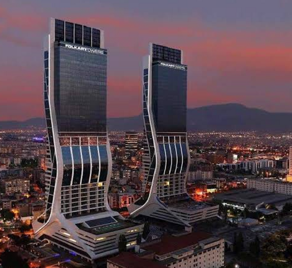 starttonetwork's tweet photo. Start's first location is designed by a leading Californian architect in one of the most beautiful buildings that exist. First and only the twin towers of Izmir. https://t.co/nuIgTfQJGu