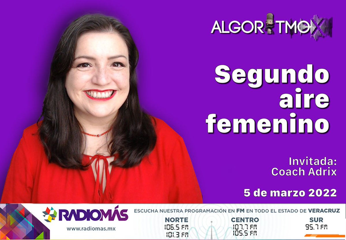 EmilioRetiff's tweet photo. #FelizSabado hoy es Día de Algoritmo X en @RADIOMASRTV. @PacoDizfinck y yo conversamos con @AdrixArris sobre #SegundoAire femenino. Hoy a las 3 de la tarde (Hora México Centro) . Síguelo desde donde estés por https://t.co/aLTFUuMbS6 https://t.co/1984GOgYoG