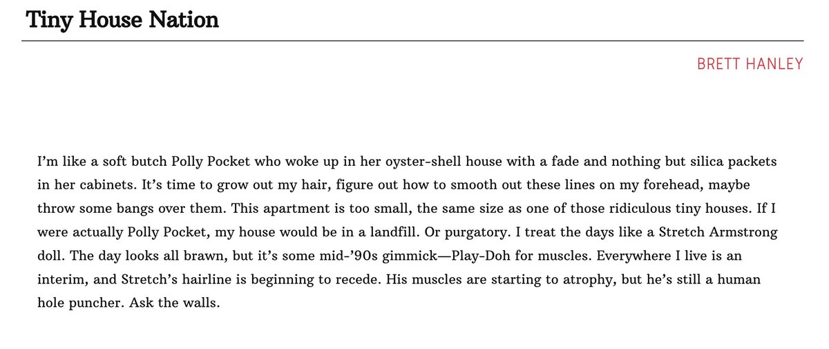 thebretthanley's tweet photo. Stoked to have this prose poem out in the new @BoothAJournal! https://t.co/mEFnFQLdYO https://t.co/tsWvH2hmXX