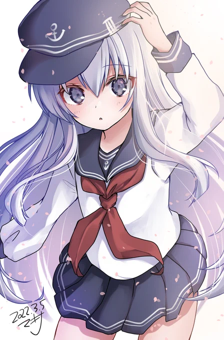 +30分 響ちゃんです
#艦これ版深夜の真剣お絵描き60分一本勝負
#艦これ版真剣お絵描き60分一本勝負_20220305 