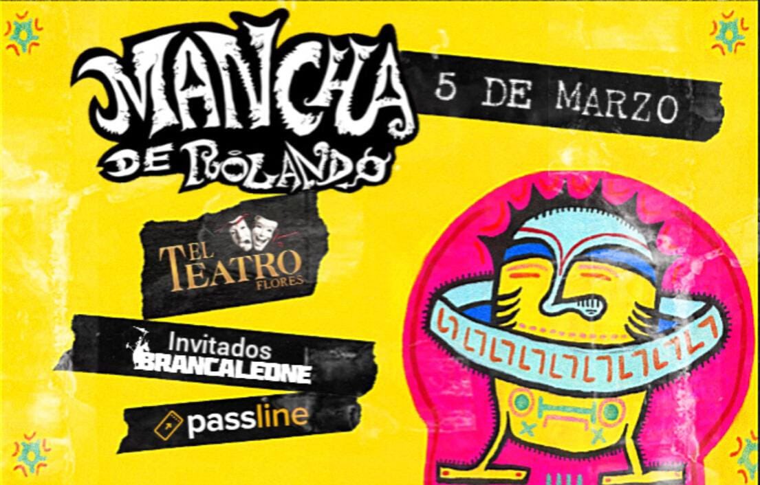 adrianbicho's tweet photo. Hoy! @manchaderolando en el @TeatroFlores ROCK!,✌️ https://t.co/AbhEI0AJ2W