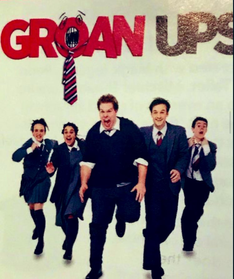 mischeffanmolly's tweet photo. Sending out HUGE hugs to the entire cast of @GroanUpsShow &amp; Big Kids for their last day at school!
 💖🫂💖 Seeng you guys for the first time in September was a day I'll NEVER forget! Thank you for all the nostalgia,laughter and antics,You are all incredible!🥰🥰🥰
🐹🎭🦞🧸🪑🎒🍎 https://t.co/N4k9QWZuYb