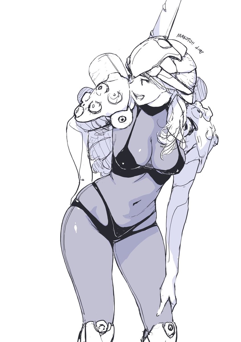 真琴ちゃん戦闘スーツコスプレ3。一般撮影タイム。 