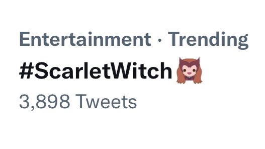 itsjustanotherx's tweet photo. #ScarletWitch you will ALWAYS be famous. https://t.co/HYFxX5FqOg