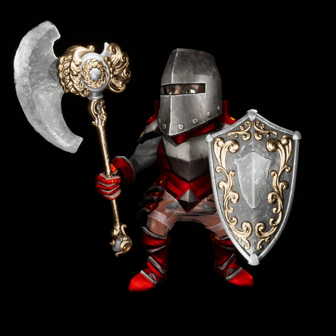 AdonisMMO's tweet photo. 👀 New Defensive Chevalier mints are available. Defensive Chevaliers always carry a shield.

🛡️ Pictured: Char #0603 ft. Axe of the Thunder God w/ Royal Classic Shield

OpenSea: https://t.co/d5yAxAWSVT

Find your character style today! 

#Polygon . #wETH . #opensea . #Adonis3D https://t.co/SCWIsd6nyx