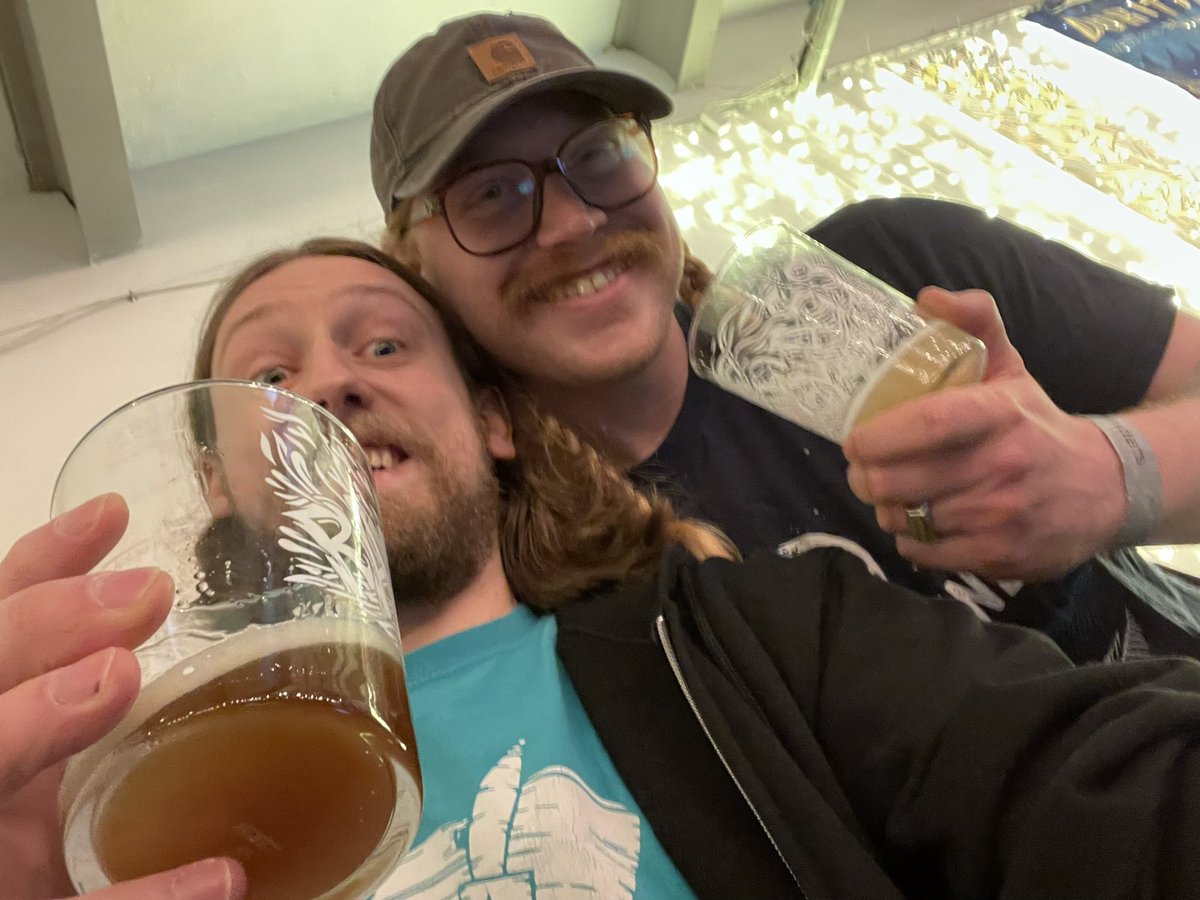 DLHBin's tweet photo. Me and Real Male Christie repping @AbbeydaleBeers bar at @IndieBeerFeast #SheffieldRocks https://t.co/H1S46wcpBW