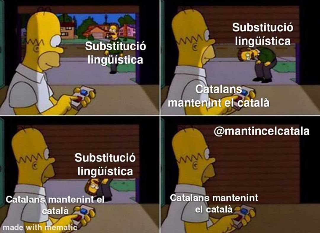 Cerquem voluntaris per a la creació de mems al grup de <a href="/mantincelcatala/">Mantinc el Català</a>.
Compartirem els vostres mems i us mencionariem a <a href="/mantincelcatala/">Mantinc el Català</a>

Us hi animeu? 🥰