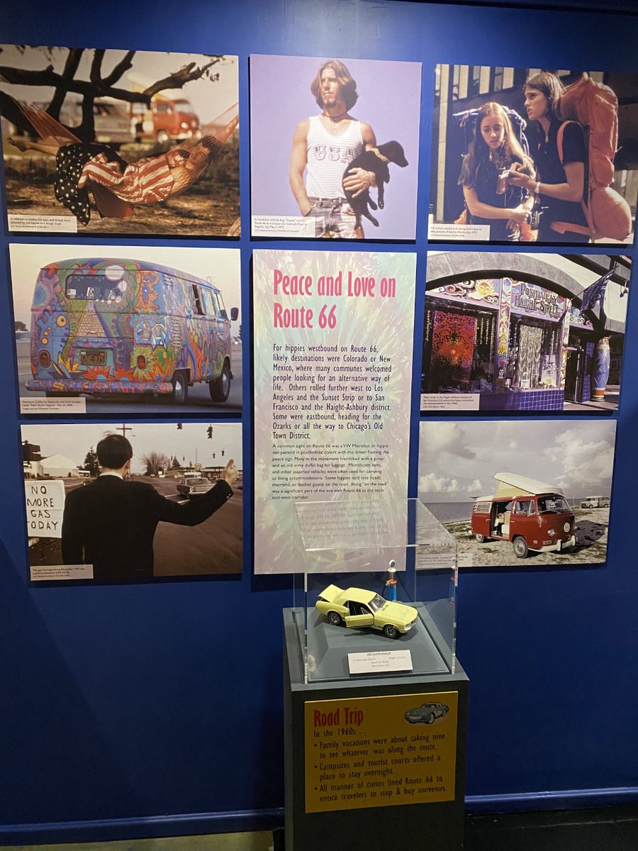 Route66museum's tweet photo. Find peace & love on this pretty Saturday at the Route 66 Museum in Clinton, Oklahoma! We're open til 5pm! 🚗🗺️
#thingstodoinoklahoma #clintonok #route66 https://t.co/zuLHxDdJRS