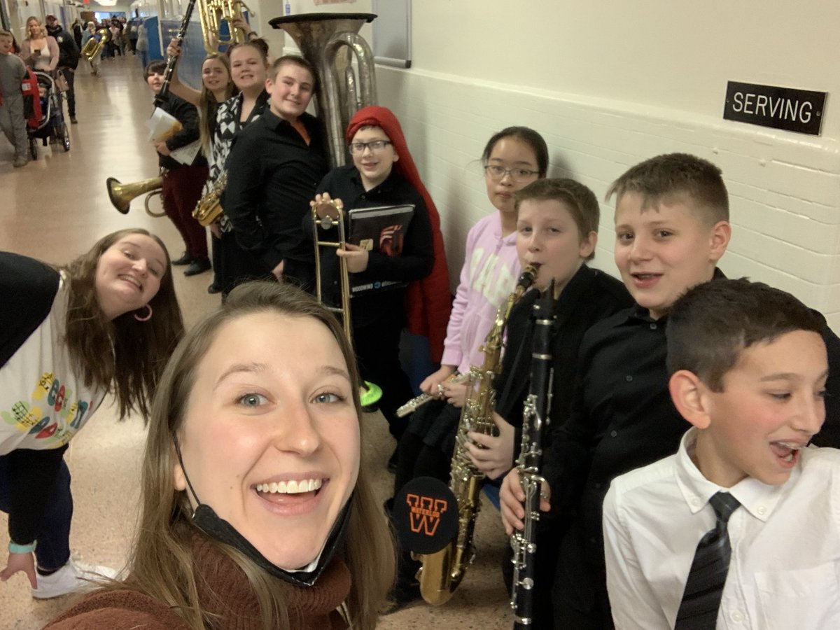 Kicking off Music In Our Schools Month with Elementary All-County at Romulus! The students had fun performing with other students from area schools 🖤🧡🎶 #NYMIOSM22 #MusicConnectsUs