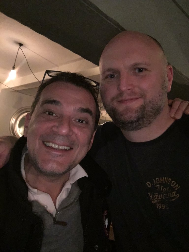 RJP_Writes's tweet photo. Regular Saturday work meeting with @chrisdysonHT. I first met Chris as his kidsβ teacher and quickly decided I wanted to work with him. Working at @ParklandsLeeds lived up to my expectations. Heβs been the Butch to my Sundance and I know weβll continue to collaborate. #TopTopMan https://t.co/kcWtPJwhbz