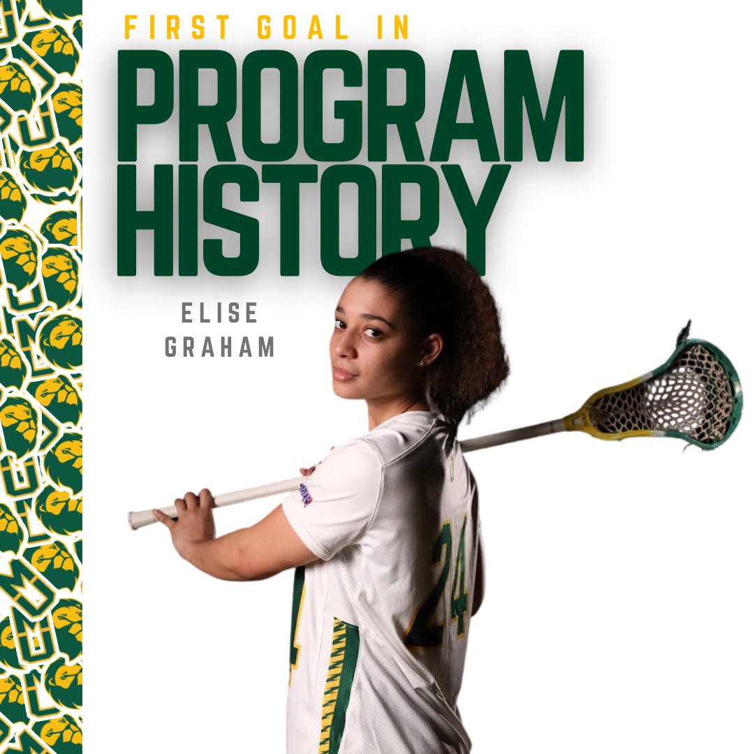 CoreyMehl's tweet photo. 🚨 PROGRAM RECORD ALERT 🚨
Congrats to Elise Graham on making history 👏🦁🥍 #NomahNation https://t.co/YcMGTy4leB