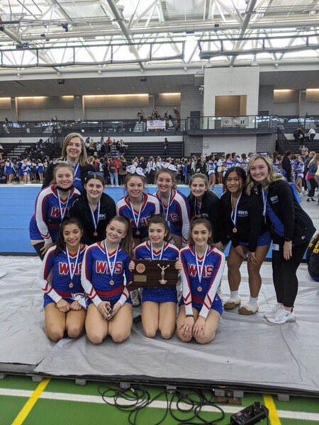 Congratulations to our Lancer cheerleaders on their 3rd place finish at the <a href="/ciacsports/">CIAC Sports</a> Cheer Competition @thedaysports <a href="/GoECCAthletics/">ECC Athletics</a> <a href="/KirstenCoach/">Coach Kirsten</a>
