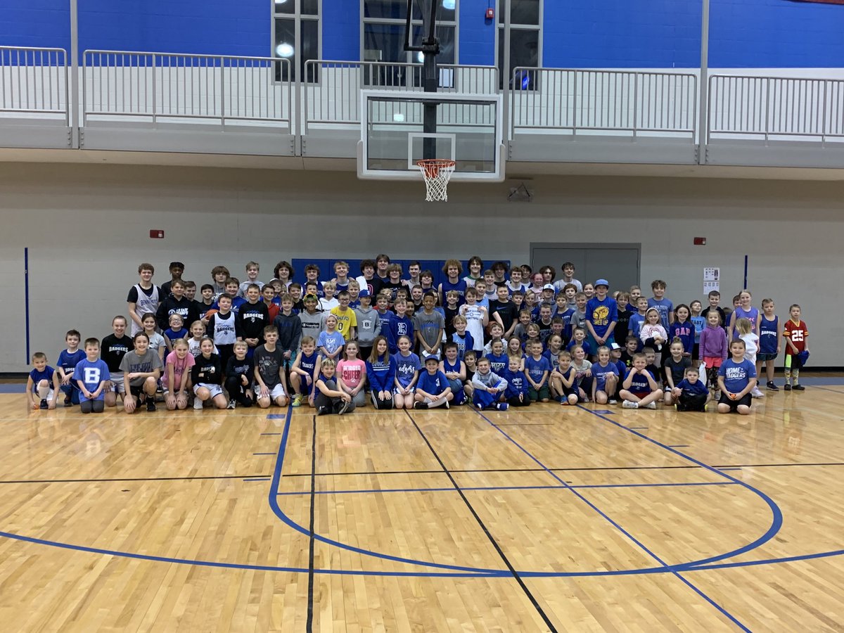 Thanks for coming out to support the Badgers! See you at Pinnacle on Monday morning at 10:45!
