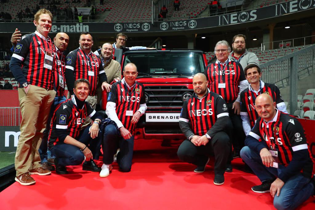 ogcnice's tweet photo. L’@INEOSGrenadier est avec nous ce soir à l’#AllianzRiviera pour cet #OGCNPSG 

#INEOSTogether https://t.co/kJdz0aXjIQ