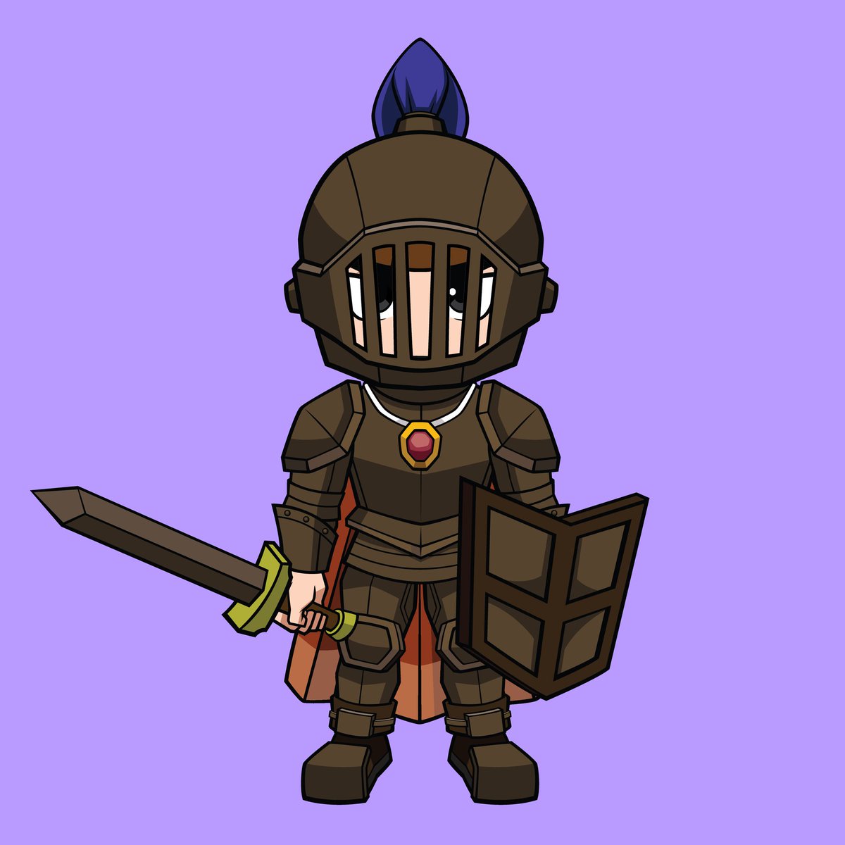 RunitesNFT's tweet photo. Fresh off tutorial island, ready for a new adventure in Gielinor. Equipped with full Bronze armour, longsword and Amulet of Strength for an extra boost. An upcoming play-to-earn collection of 2007 Runites inspired by Old School RuneScape. #osrs #runescape #nft #eth #ethereum https://t.co/sipS1RoR9L